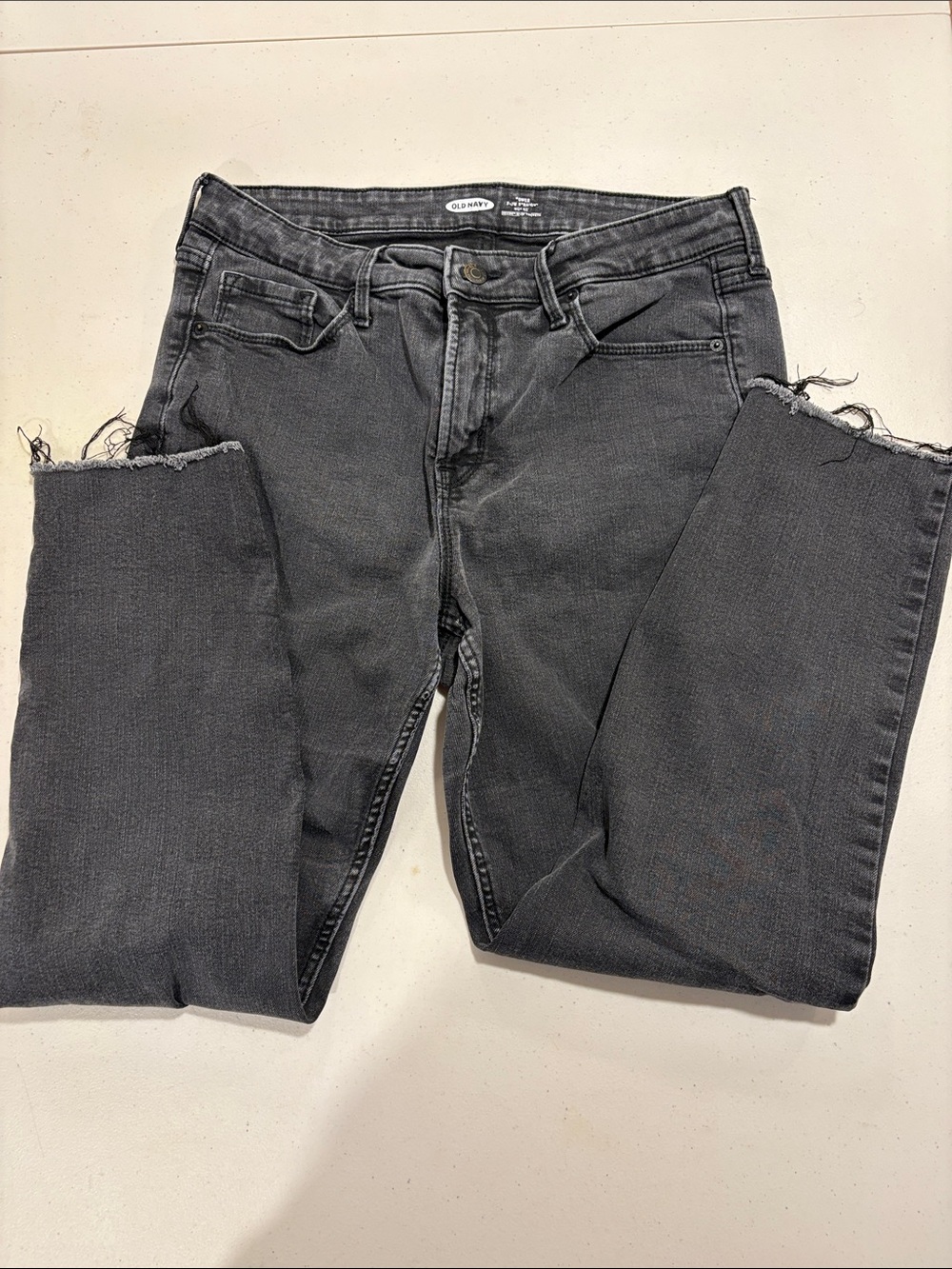 Old Navy Slim Straight Black Jeans